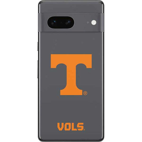 University of Tennessee-Knoxville T Logo Vols on Gray Pixel Skins
